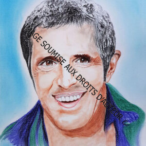 PASTEL JULIEN CLERC - Ft A4