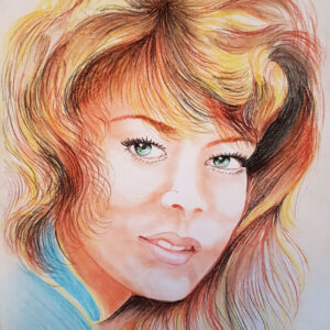PASTEL MICHELLE MERCIER (marquise des anges) - Ft A4