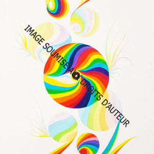 PEINTURE SUR TOILE A57 - 50x100 cm