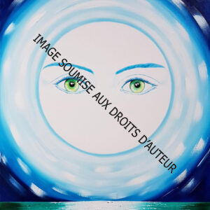 PEINTURE SUR TOILE SOURCE 1 - 50x65cm